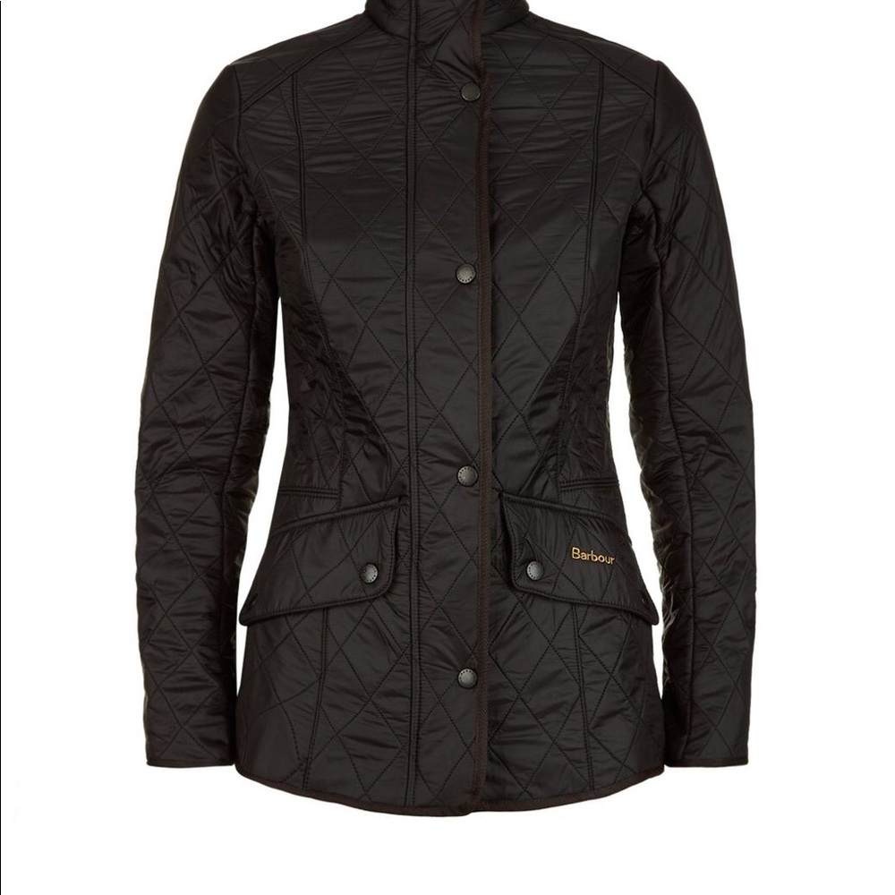 Barbour - Cavalry Diamond Quilted Jacket - Black